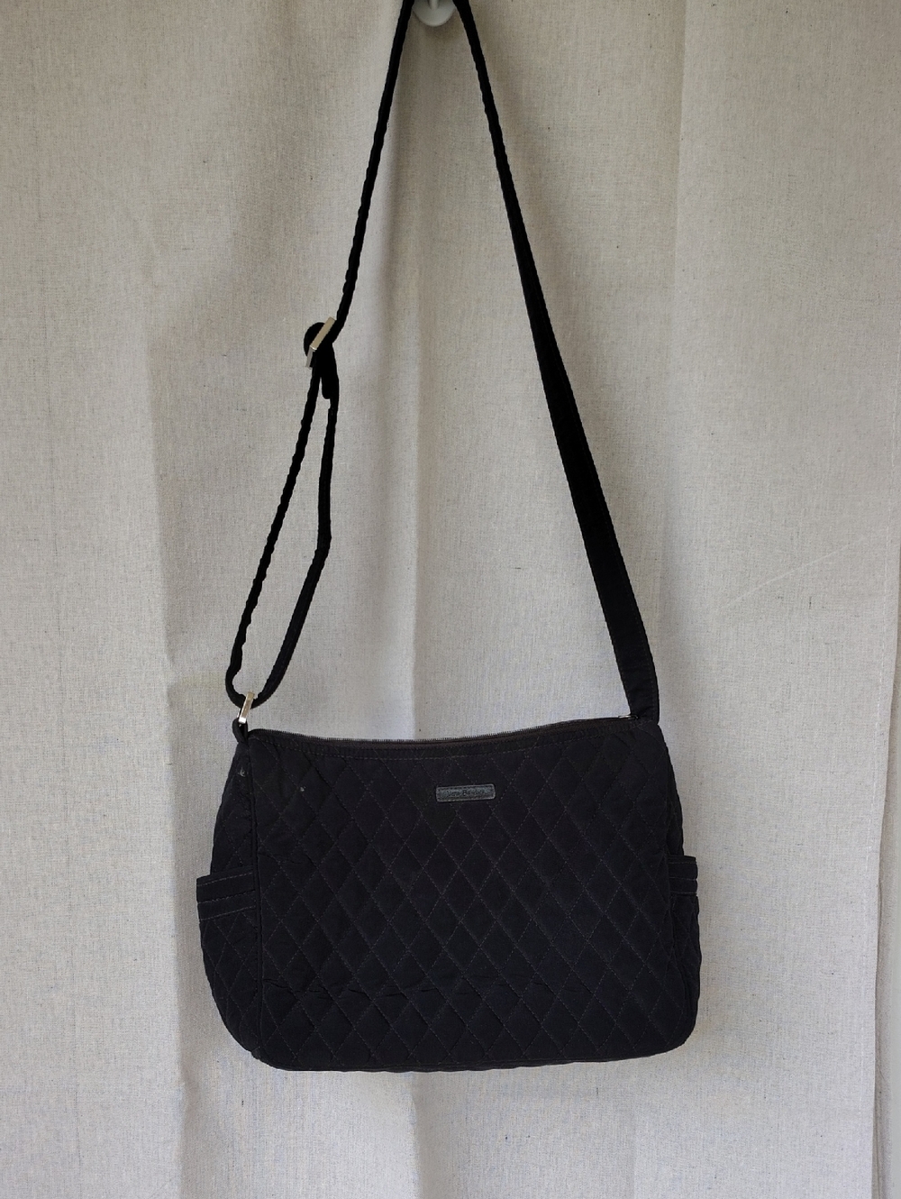 Vera Bradley Black Quilted Crossbody Bag